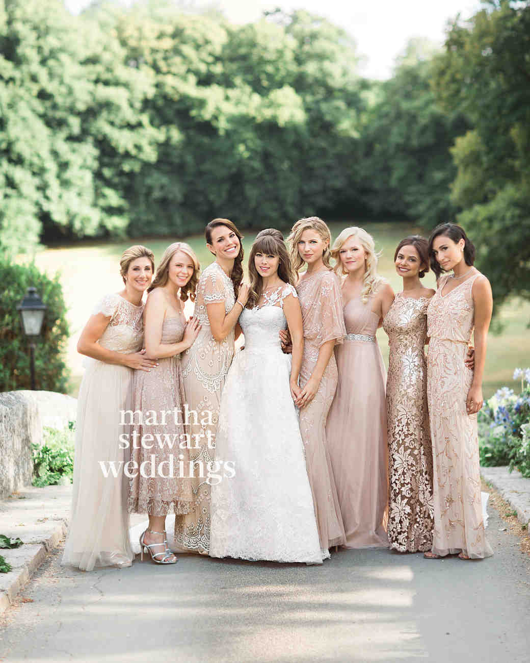 Neutral Bridesmaid Dresses